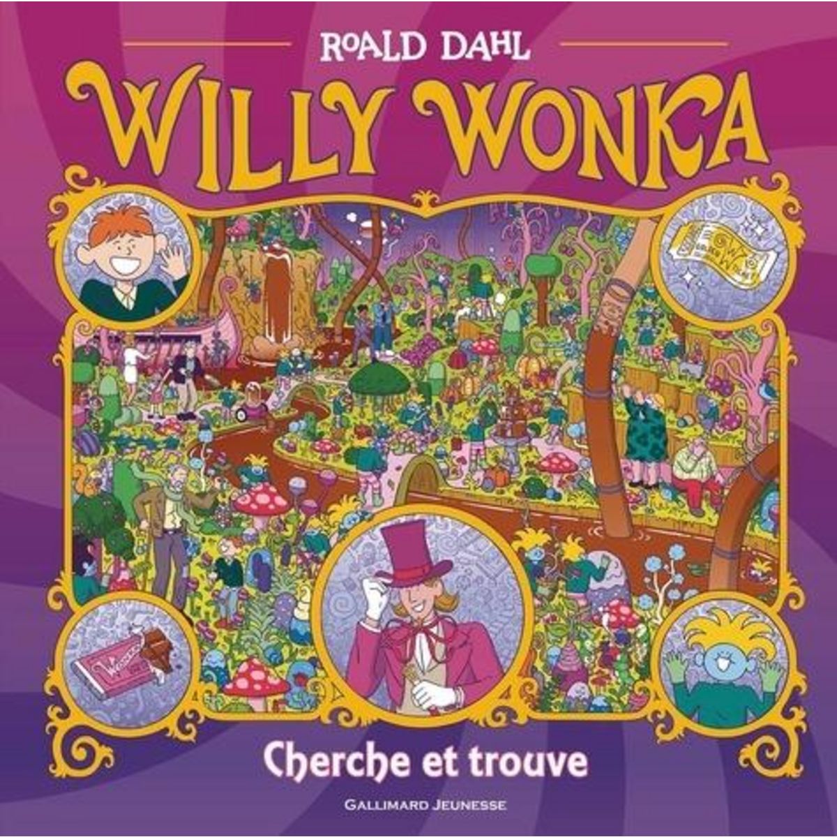 WILLY WONKA. CHERCHE ET TROUVE, Sheldon-Dean Hannah
