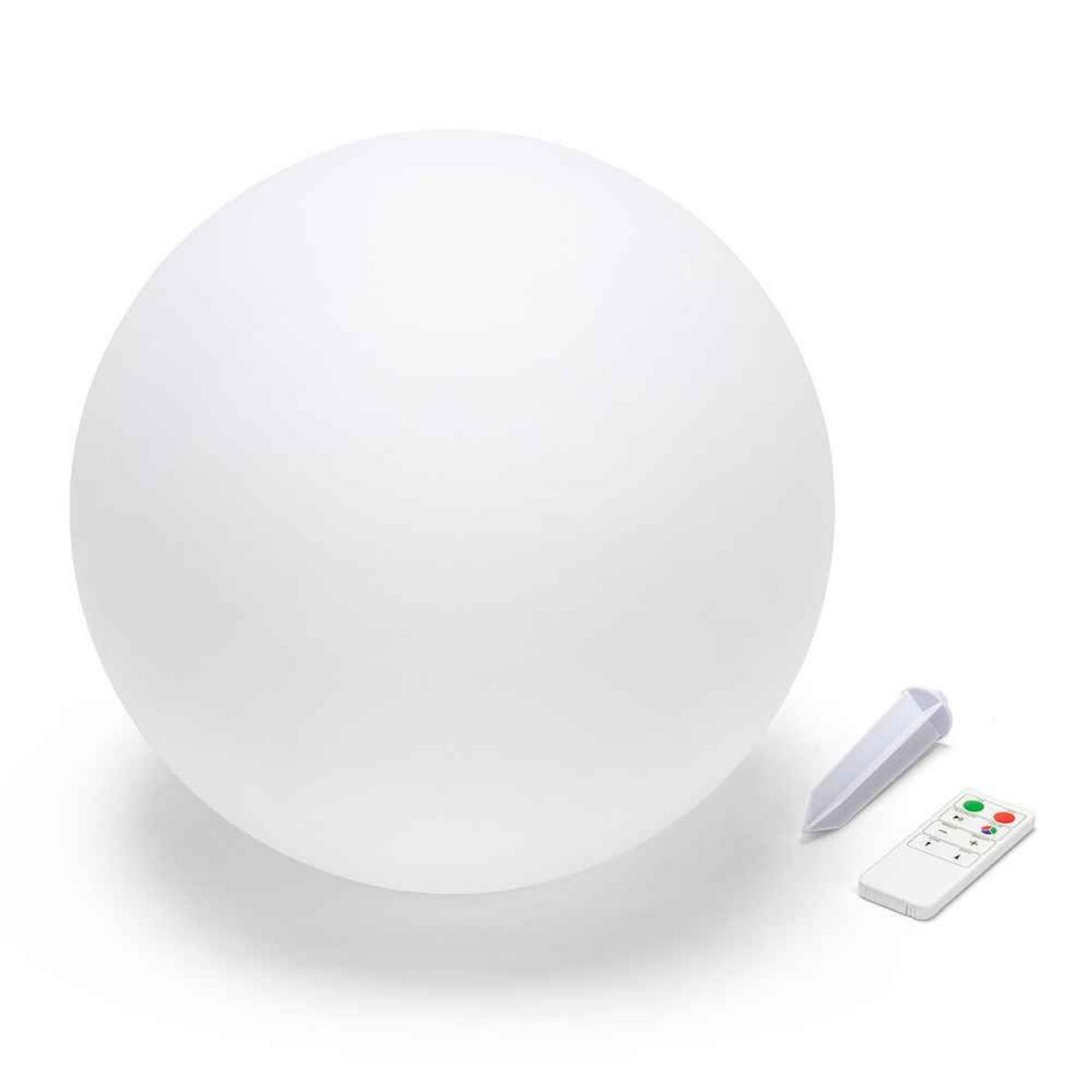 VELAMP SOLAR NOVA XL: Sphère LED RGB à recharge solaire 30 cm
