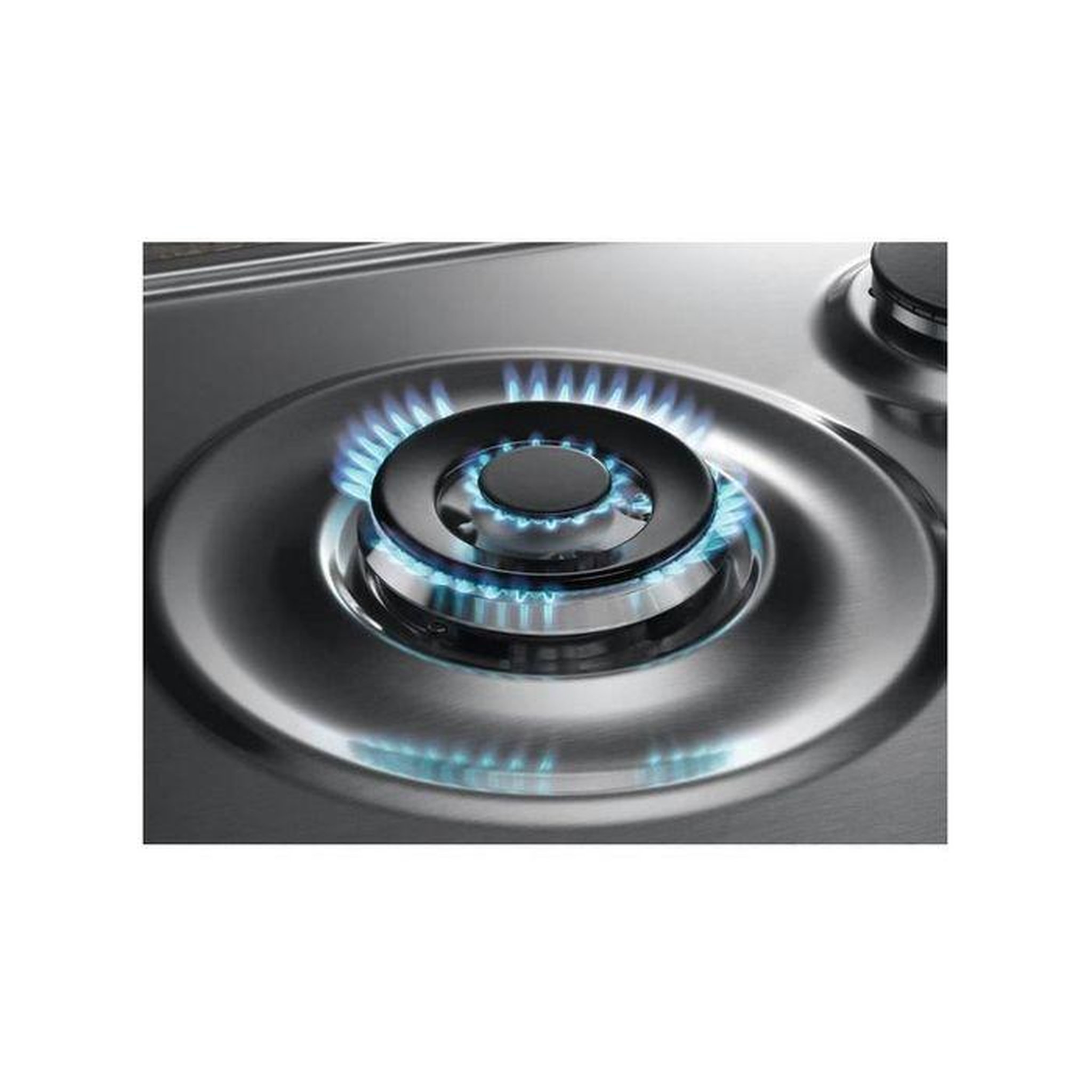 Voir la diapositive 3 : ELECTROLUX Table de cuisson gaz 75cm 5 feux - kgs7536sx