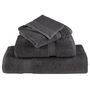 Voir la diapositive 4 : VIDAXL Serviettes de visage de qualité sup. SOLUND 4pcs anthracite