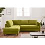Voir la diapositive 2 : LISA DESIGN Anna - canapé d'angle gauche - 5 places - convertible - en velours
