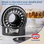 Voir la diapositive 2 : DR.OETKER Ensemble de 2 Moules à manqué à charnière avec fond à savarin 20 cm Dr Oetker Back Freude