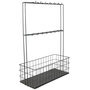 Voir la diapositive 1 : Paris Prix Mini Bar à Poser en Métal  Filaire  62cm Noir