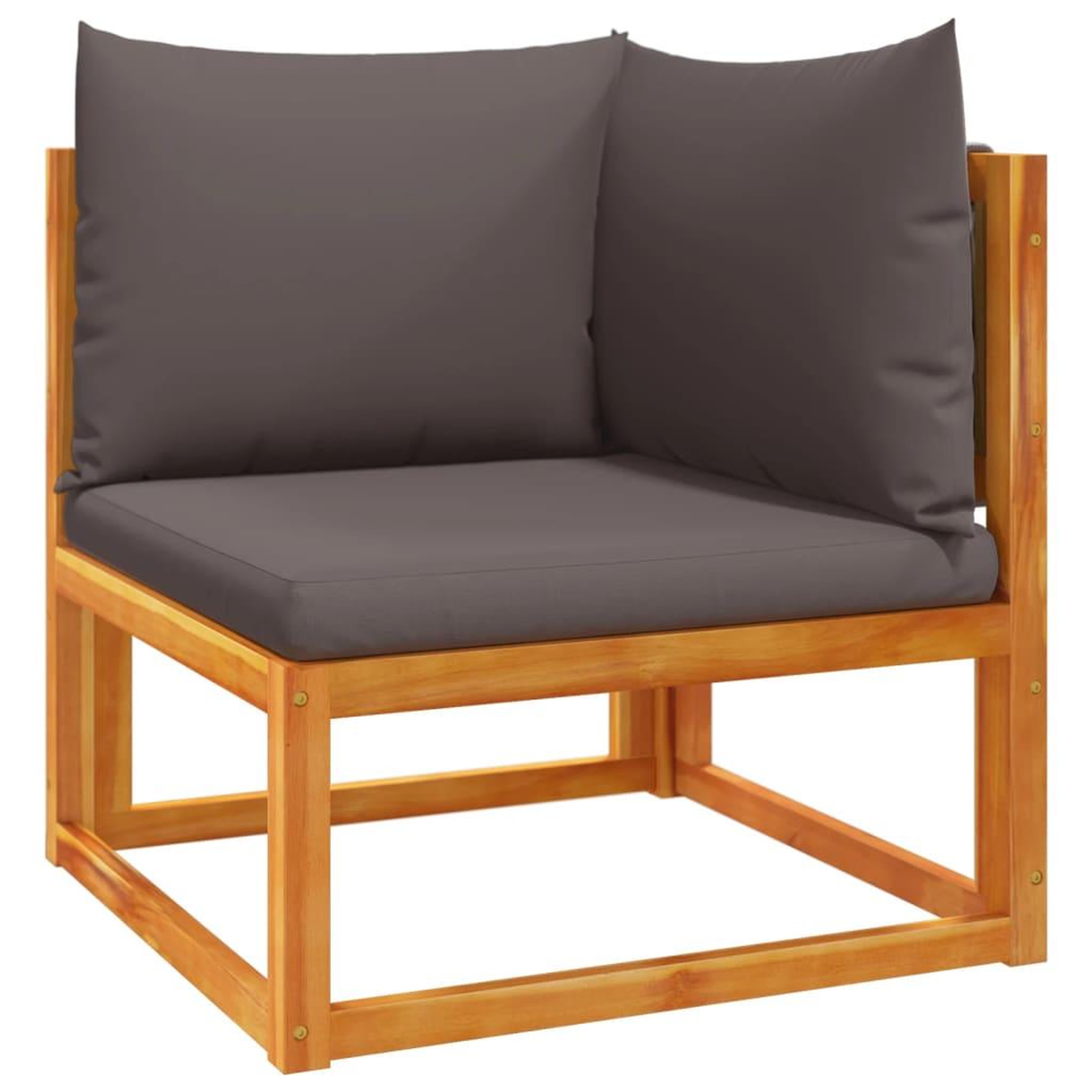 Voir la diapositive 4 : VIDAXL Salon de jardin avec coussins 6 pcs bois d'acacia solide