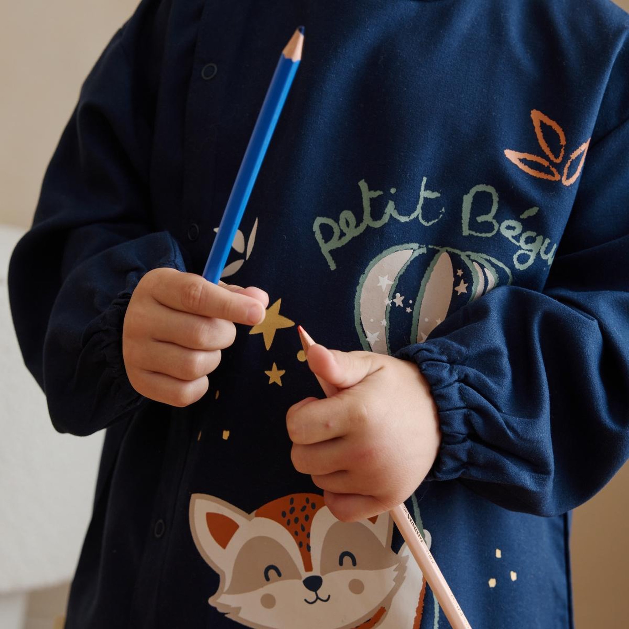 Voir la diapositive 5 : Petit Béguin Tablier enfant envol