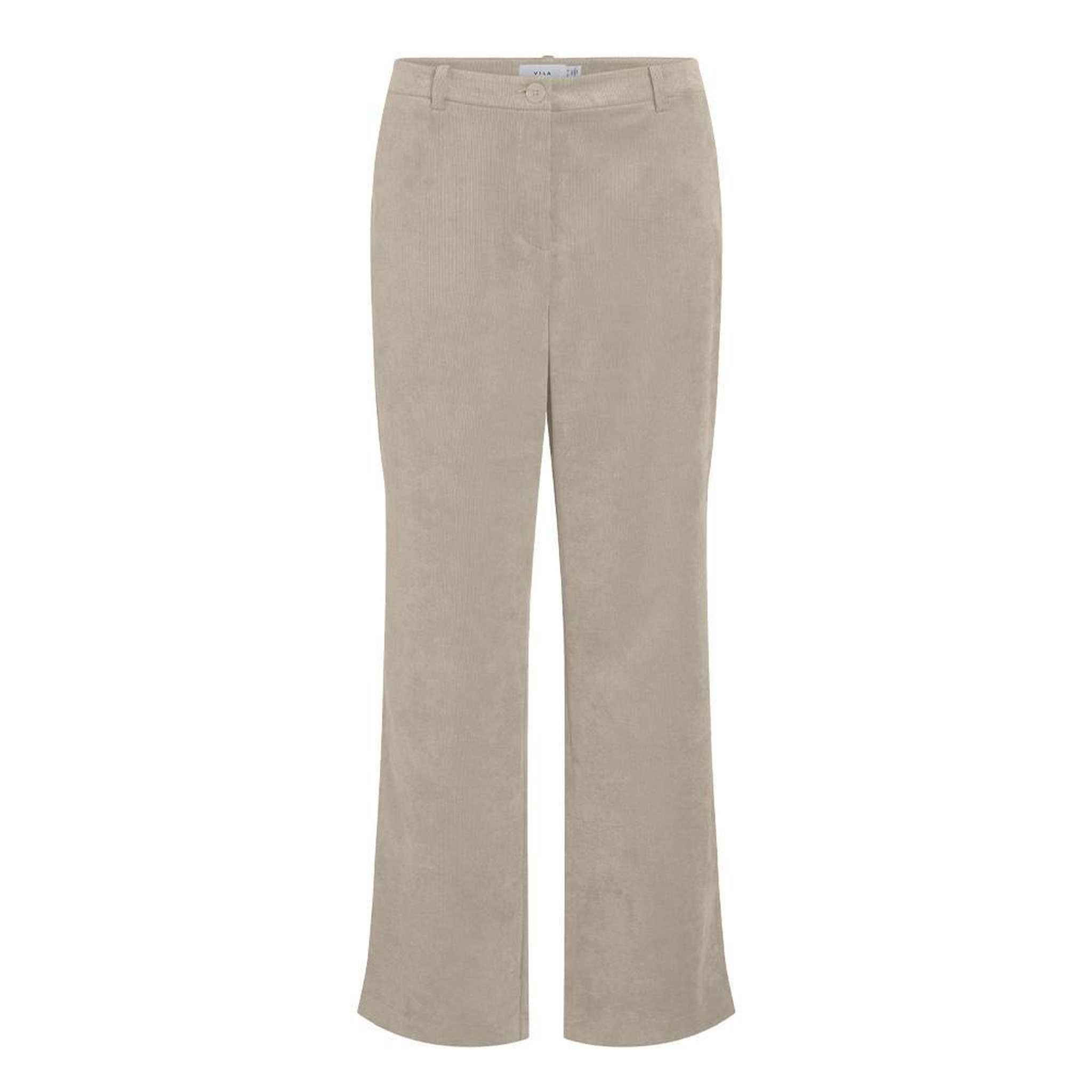 Vila Pantalon fluide Beige Femme Vila Courdie. Coloris disponibles : Beige