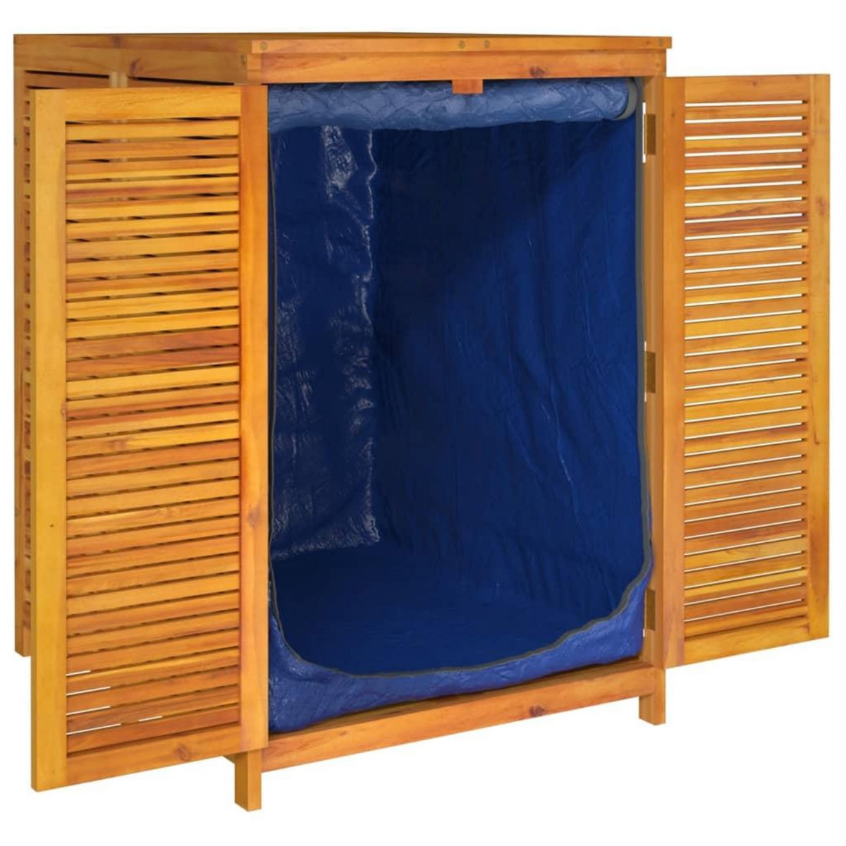 VIDAXL Boîte de rangement de jardin 70x87x104 cm bois massif d'acacia