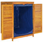 Voir la diapositive 4 : VIDAXL Boîte de rangement de jardin 70x87x104 cm bois massif d'acacia