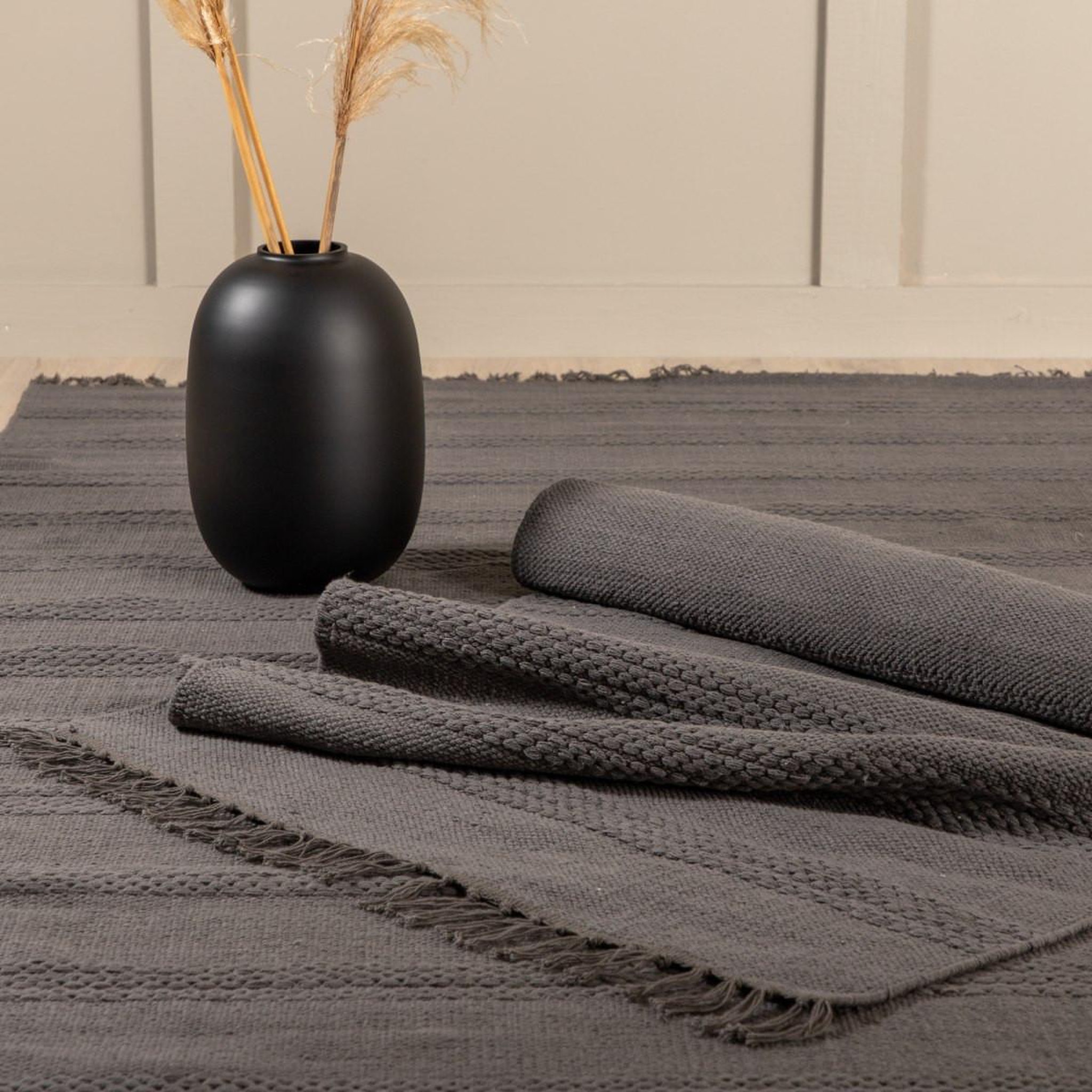 Voir la diapositive 5 : Paris Prix Tapis déco  nico  80x250cm gris
