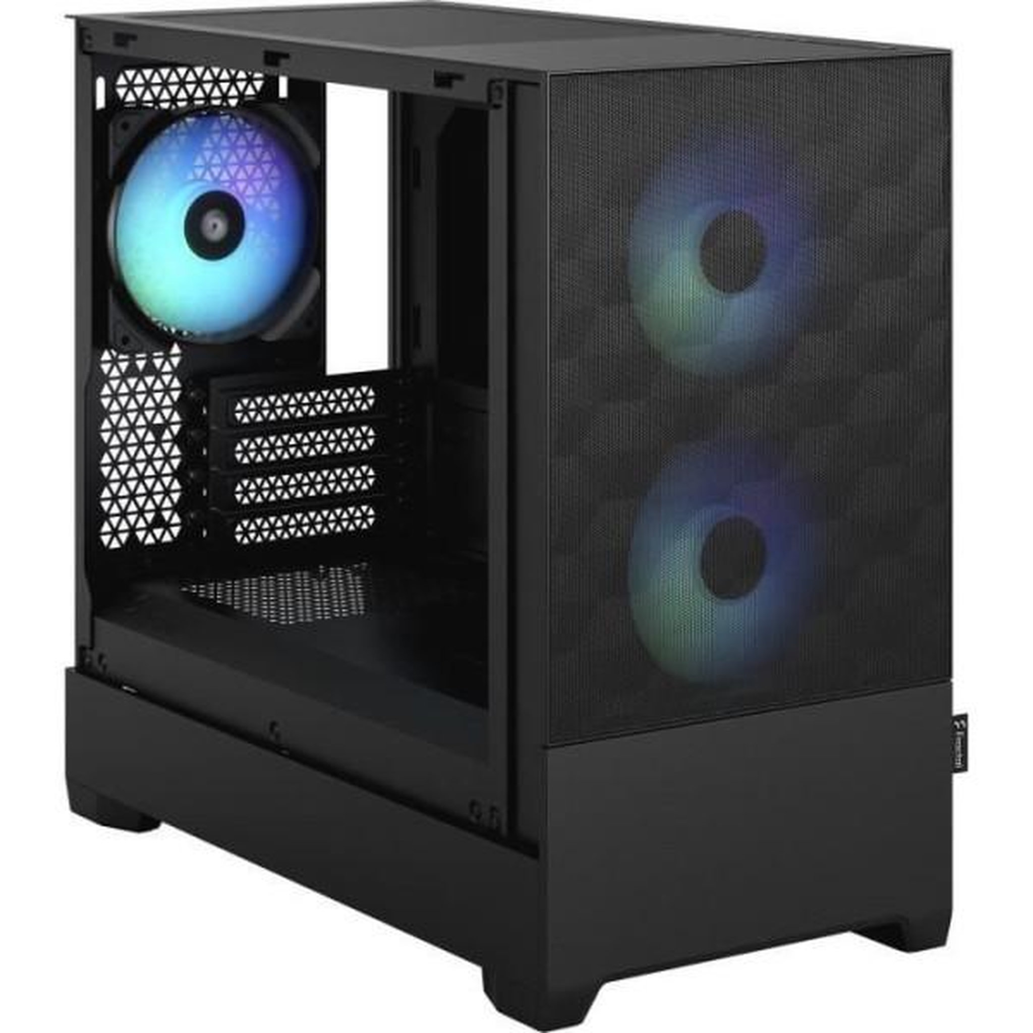 Fractal Design FRACTAL DESIGN - Pop Mini Air RGB Black TG - Boîtier PC - Noir (FD-C-POR1M-06)