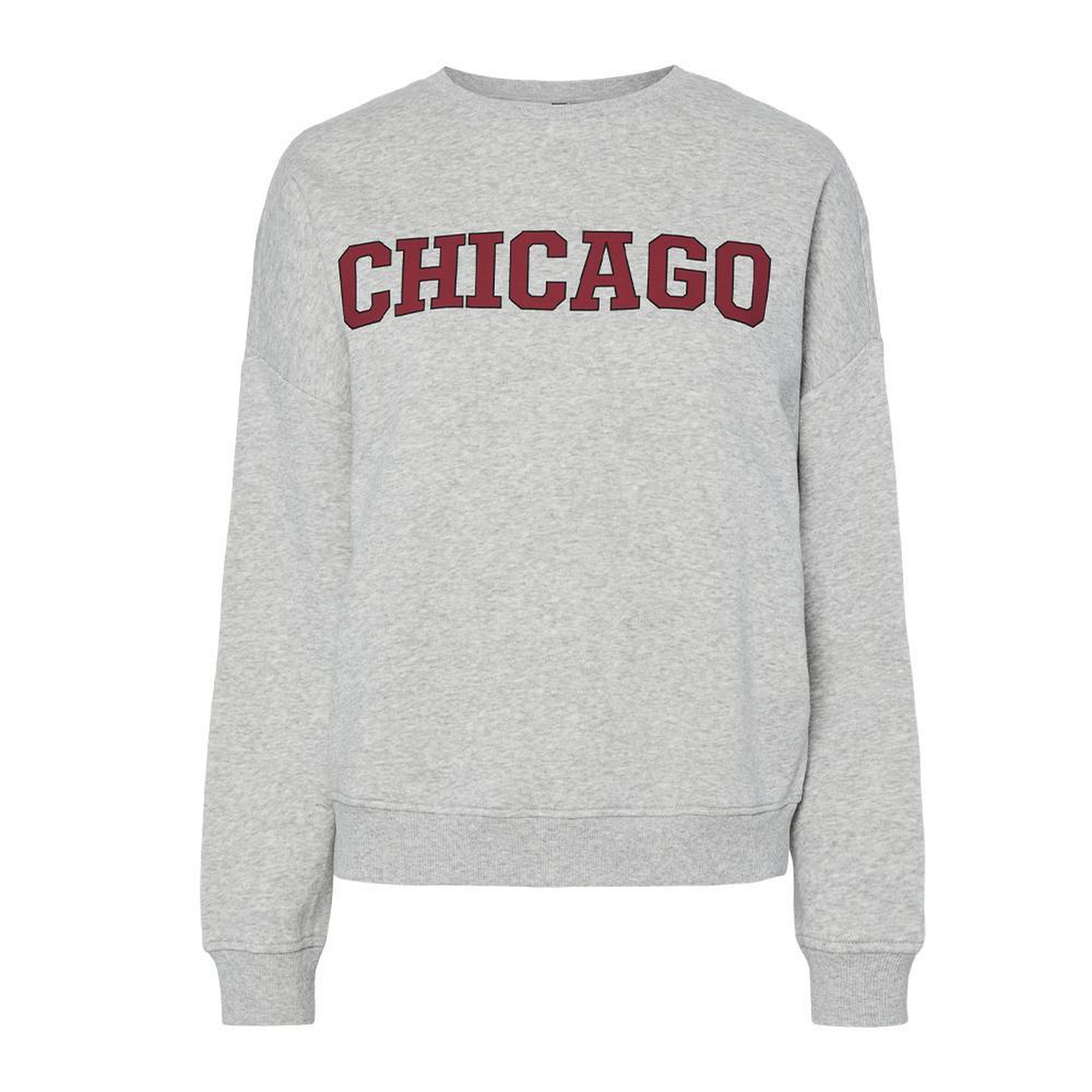 Pieces Sweat Gris Femme Pieces Sasie. Coloris disponibles : Gris