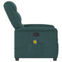 Voir la diapositive 4 : VIDAXL Fauteuil de massage inclinable Vert fonce Tissu