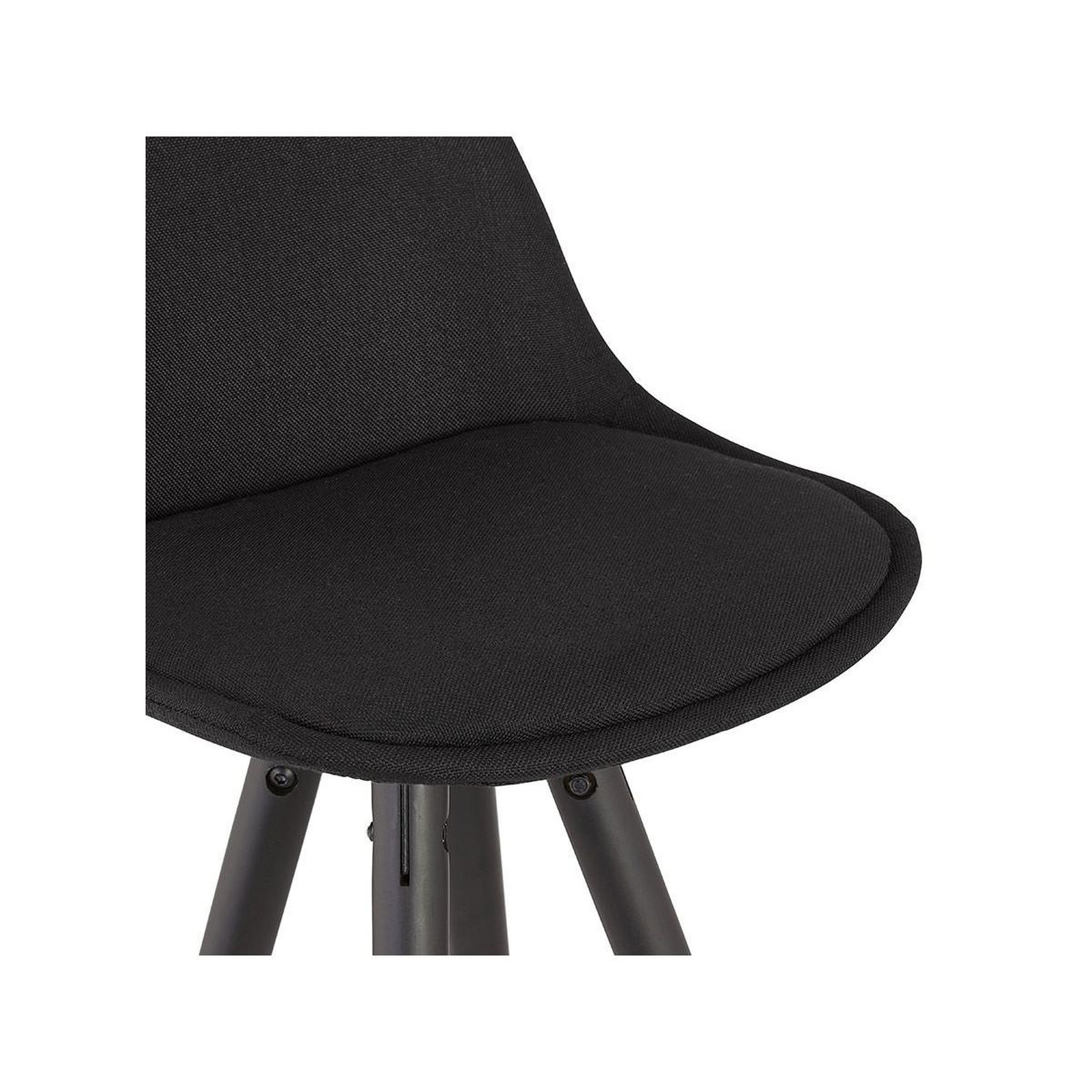 Voir la diapositive 6 : Paris Prix Tabouret de bar design  cariboa  87cm noir