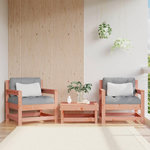 VIDAXL Chaises de jardin lot de 2 cm bois massif douglas