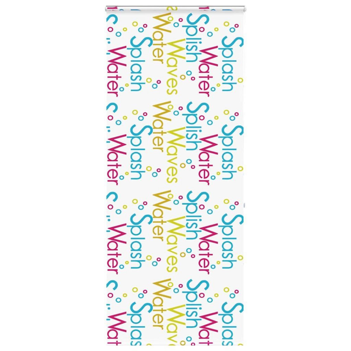 VIDAXL Store enrouleur de douche avec cassette largeur du tissu 106 cm