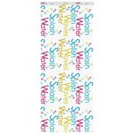 VIDAXL Store enrouleur de douche avec cassette largeur du tissu 106 cm