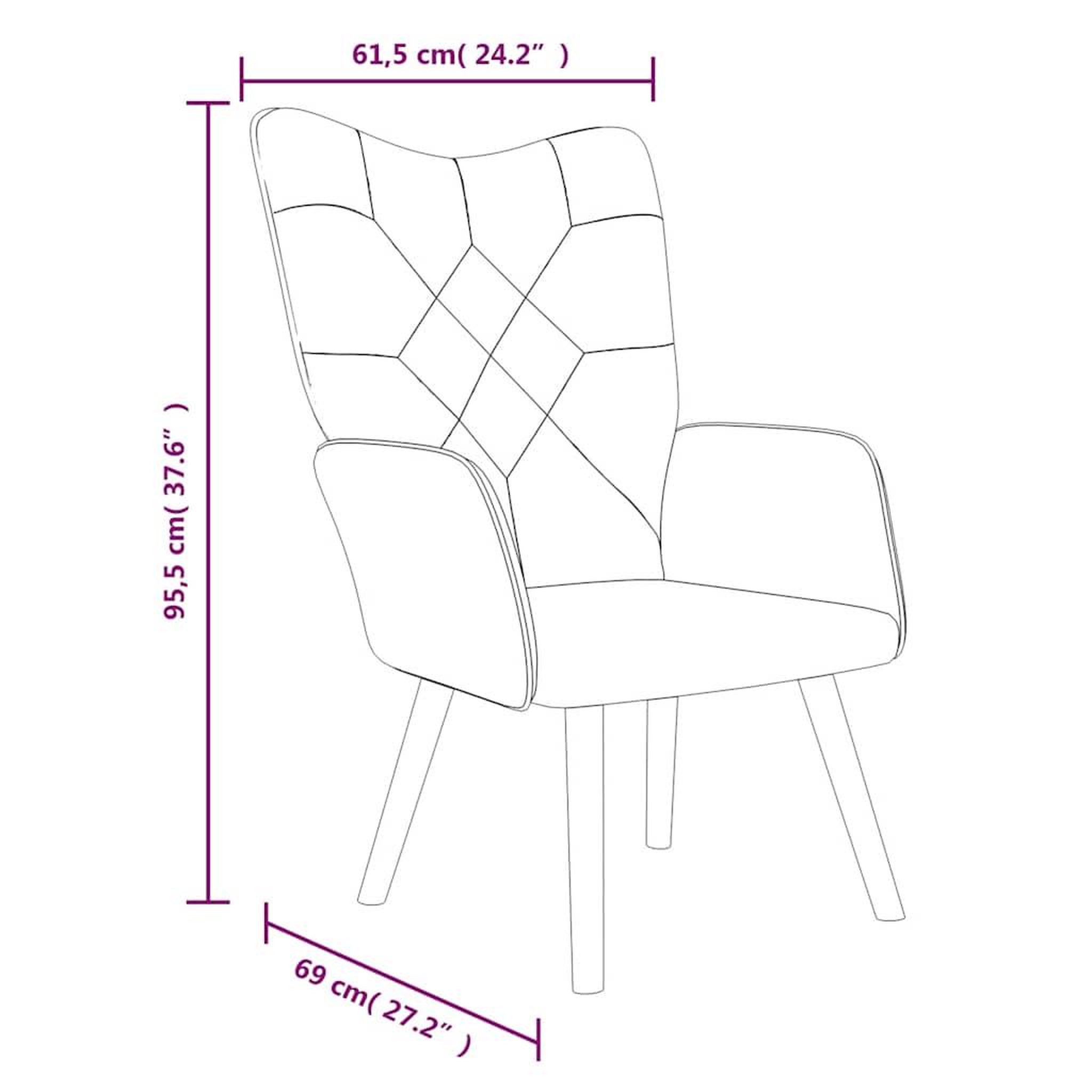 Voir la diapositive 6 : VIDAXL Chaise de relaxation Patchwork Tissu
