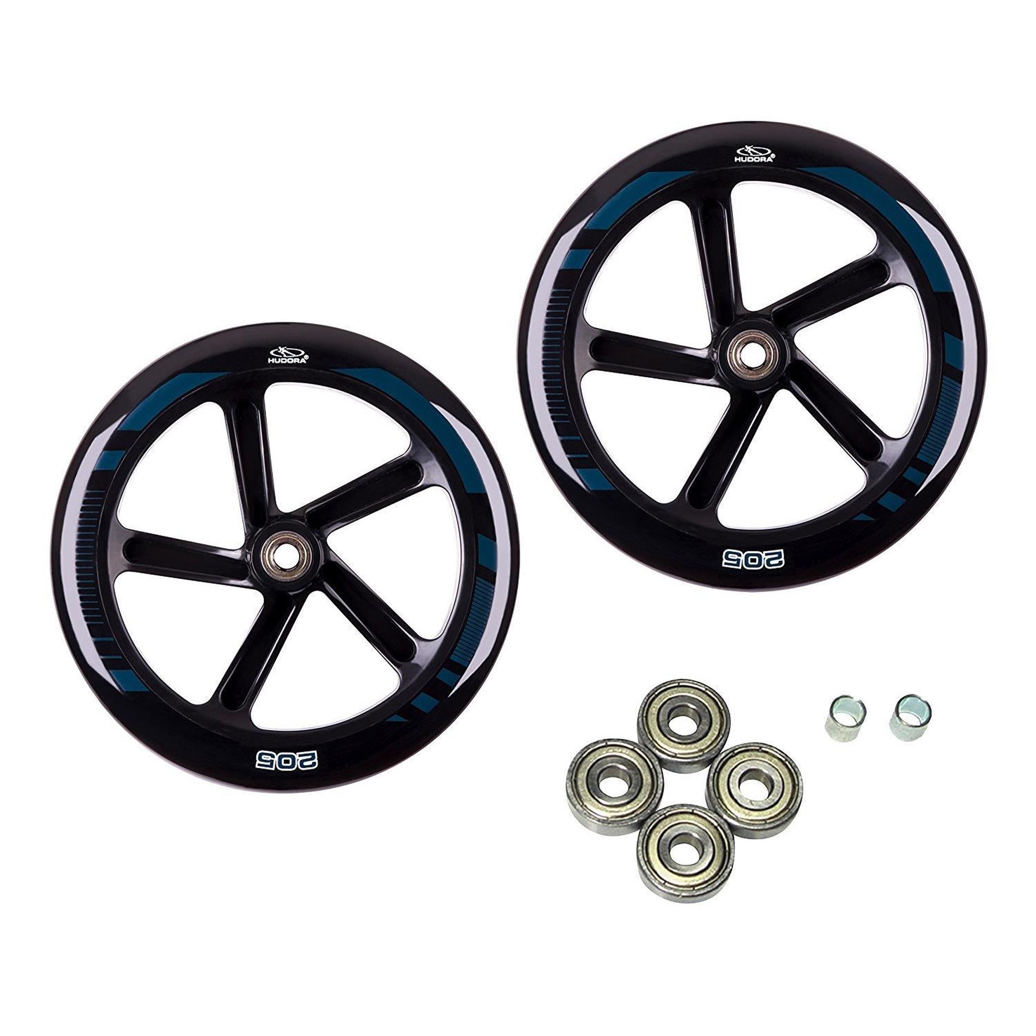 HUDORA Big Wheel 205 - Roues de remplacement pour la trottinette