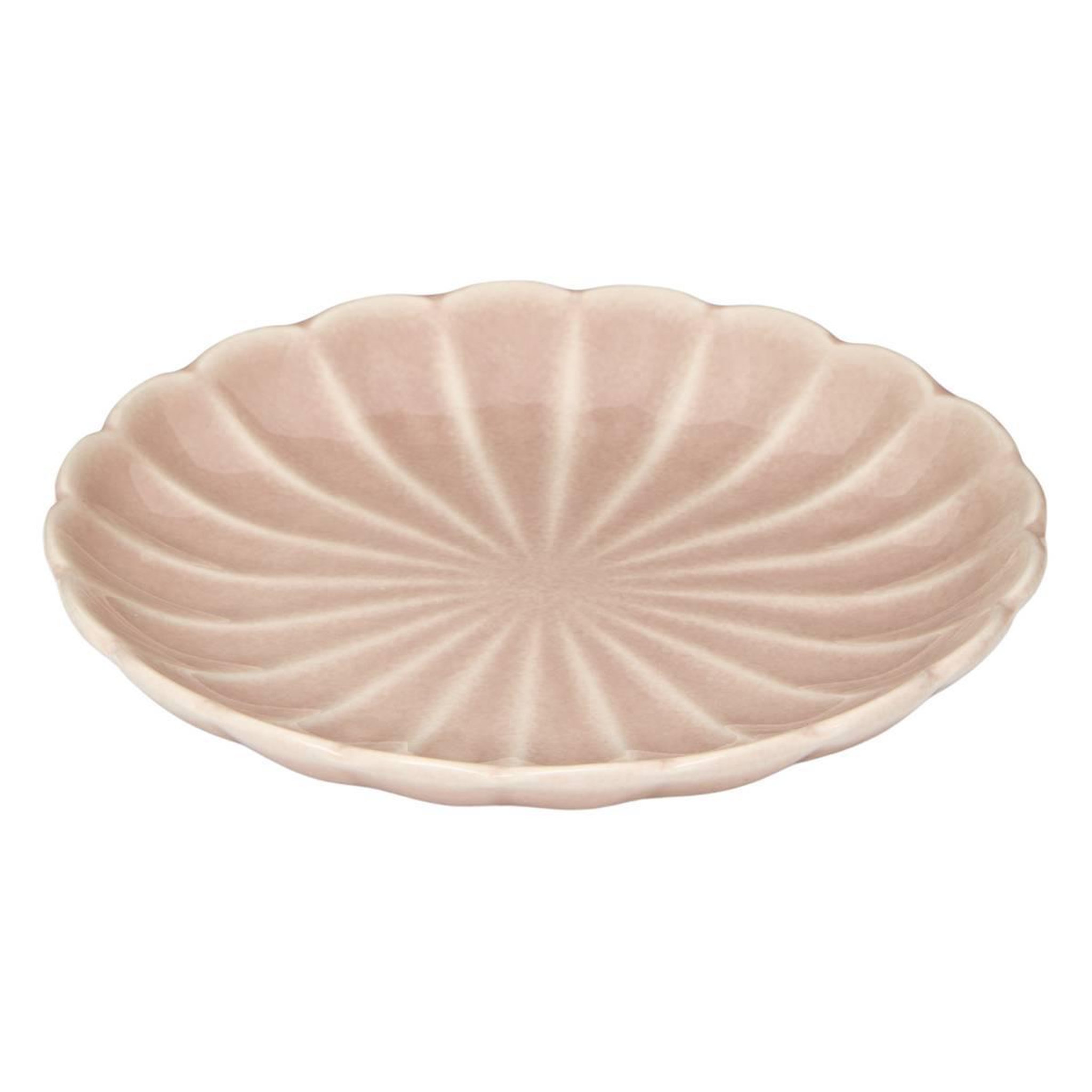 Voir la diapositive 2 : SECRET DE GOURMET Lot de 6 assiettes à pain  romy  15cm rose