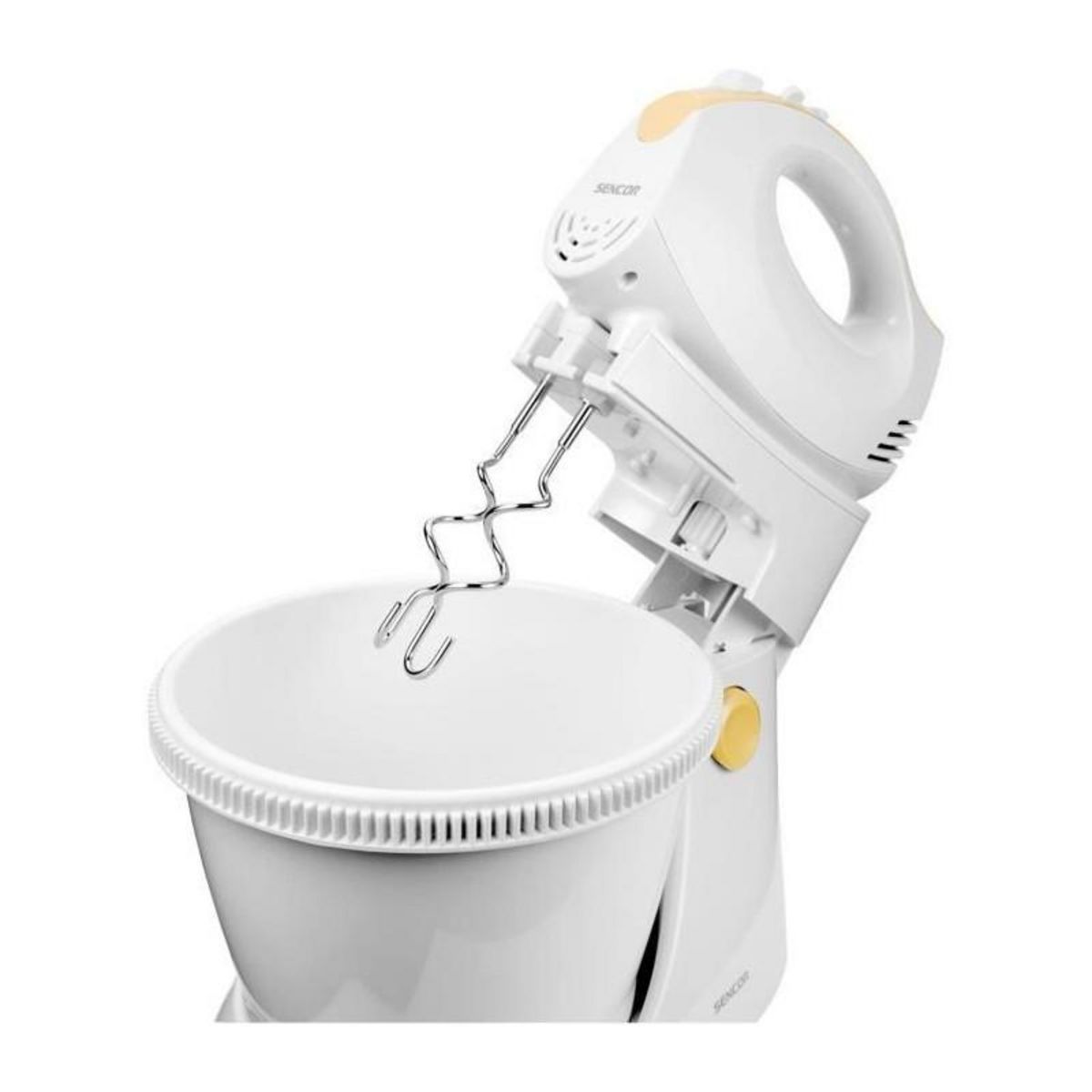 SENCO Batteur a main avec bol rotatif - SENCOR - SHM 5330-EUE3 - 500 W - Blanc