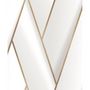 Voir la diapositive 2 : DUTCH WALLCOVERINGS DUTCH WALLCOVERINGS Papier peint Geometric Blanc et dore