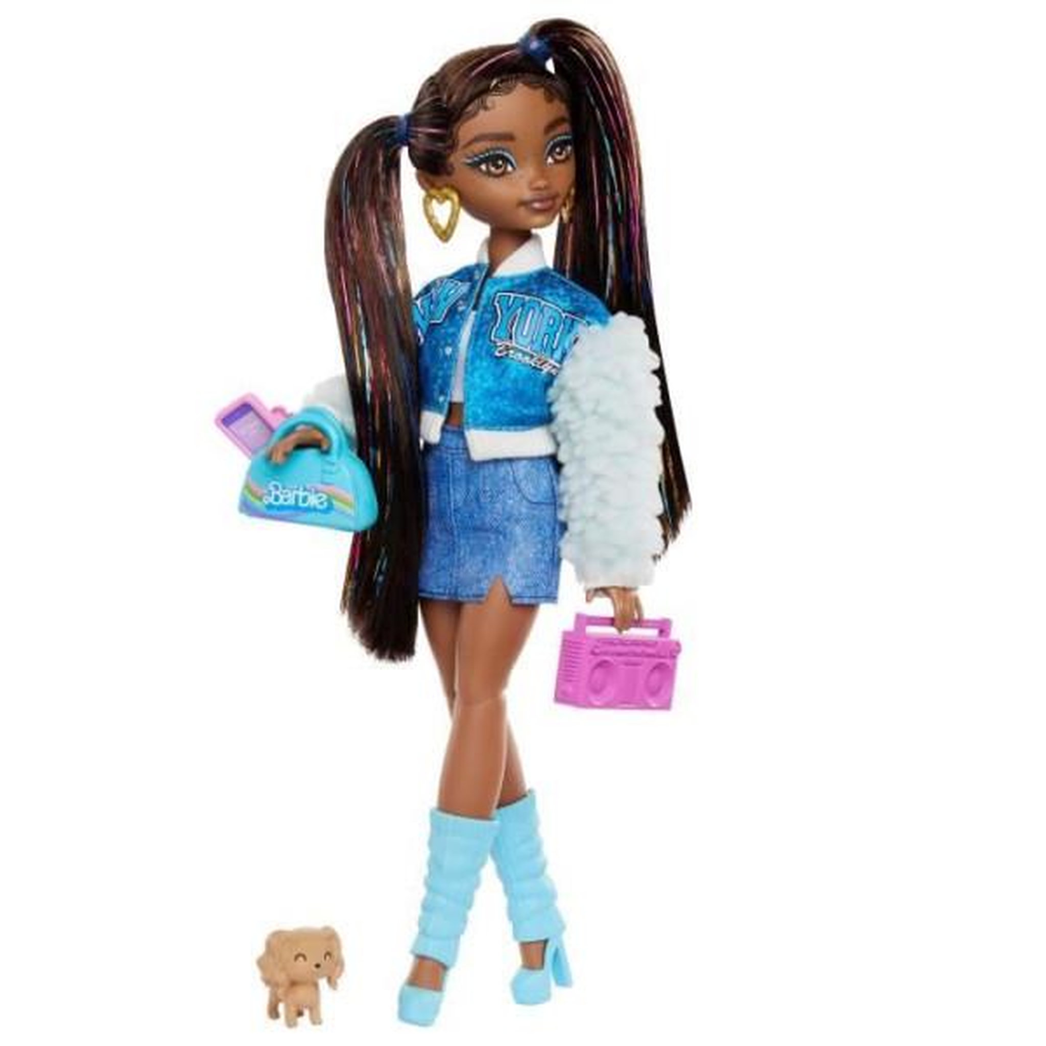 Voir la diapositive 4 : BARBIE BARBIE équipe de Reve << Brooklyn >>-Poupée et 8 accessoires - Barbie - HYC22