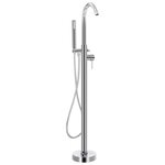 VIDAXL Robinet de baignoire sur pied Acier inoxydable 118,5 cm
