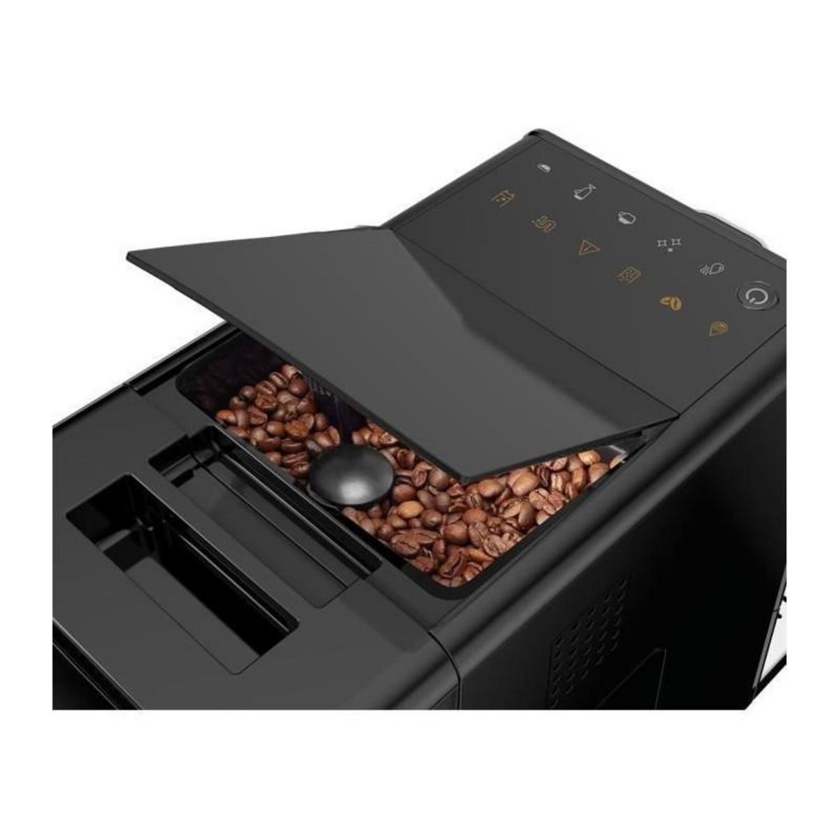 Beko Machine expresso automatique - BEKO - CEG3194B - 1350 W - Carafe a lait - Noir