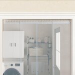 VIDAXL Plaques de connexion 4 pcs argente 28 cm acier inoxydable