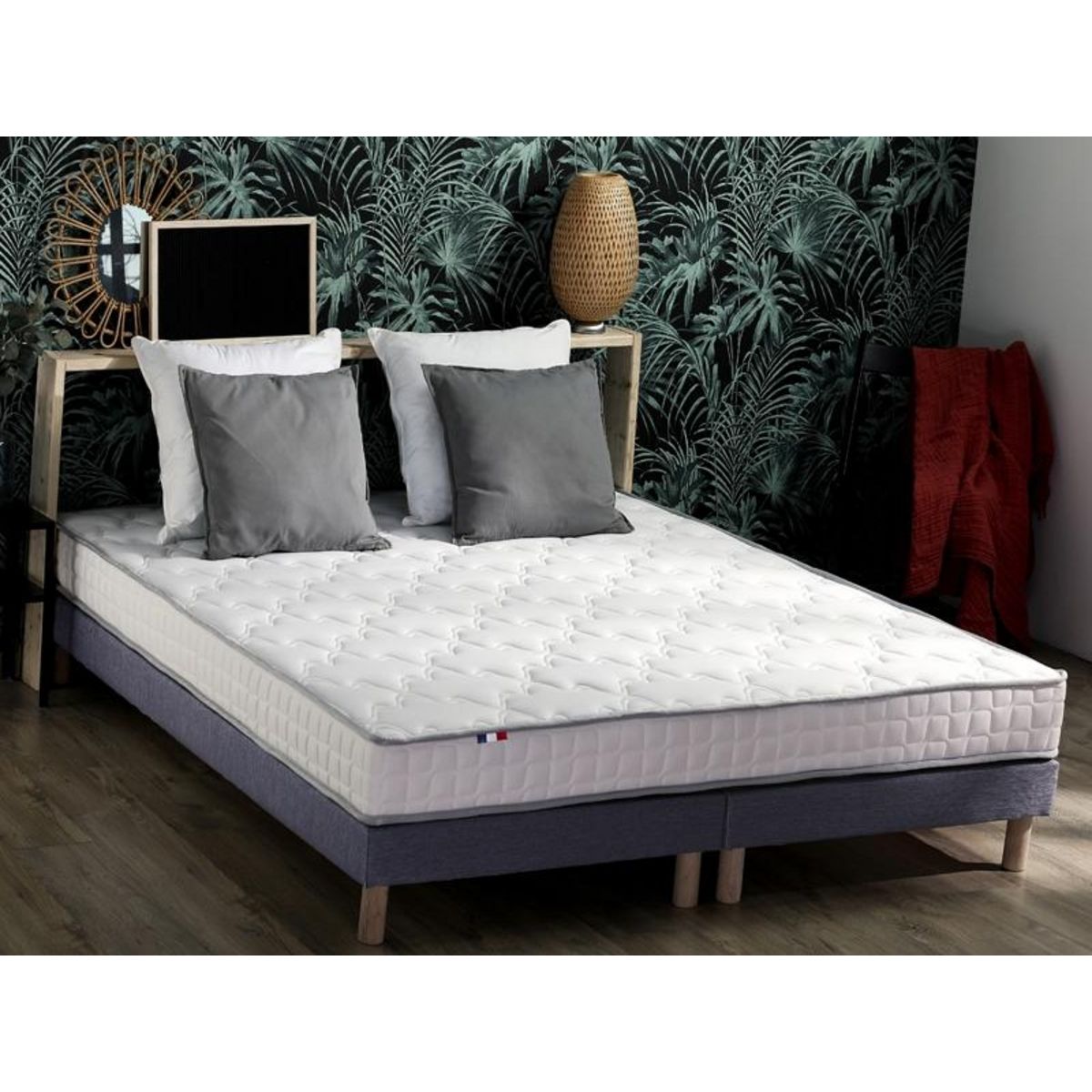 Matelas mousse accueil mémoire de forme 160x200 cm LAVANDOU