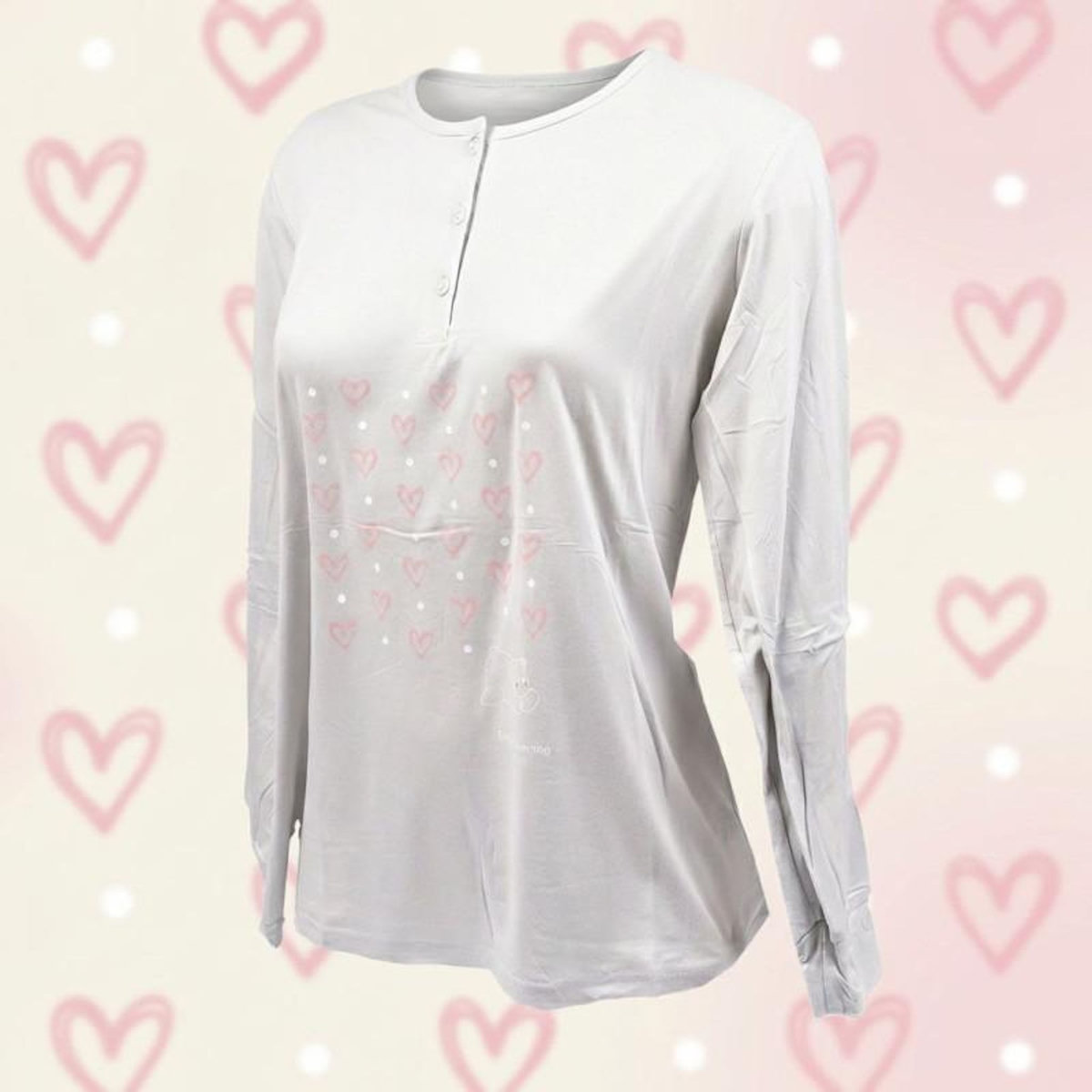 OZABI OZABI Ensemble Pyjama Long Femme Haut Manches Longues