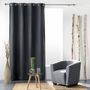 Voir la diapositive 4 : Paris Prix Rideau Occultant  Tramina  135x240cm Anthracite