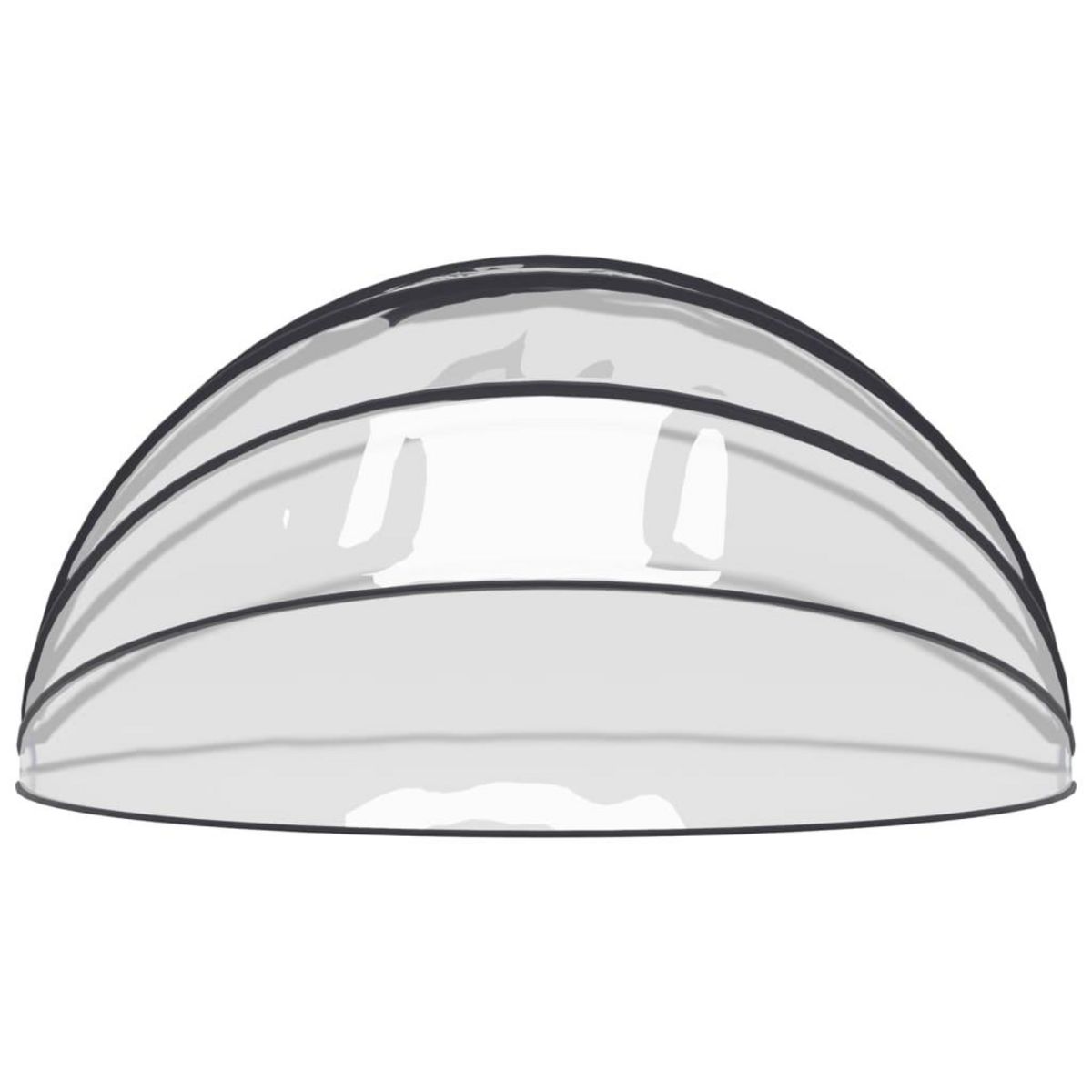 VIDAXL Dome de piscine 559x275 cm