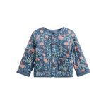 Petit Béguin Veste enfant en coton matelassé Dina. Coloris disponibles : Bleu