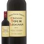 Voir la diapositive 1 : Château Tour Pessac-Léognan Second Vin Rouge 2015