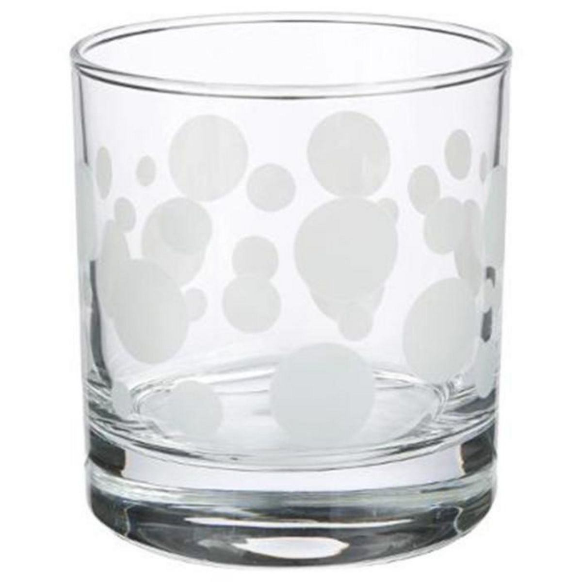 SECRET DE GOURMET Lot de 4 Gobelets à Eau  Toni'eau  30cl Transparent