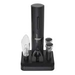 Paris Prix Coffret à Vin avec Support  5 Accessoires  30cm Noir