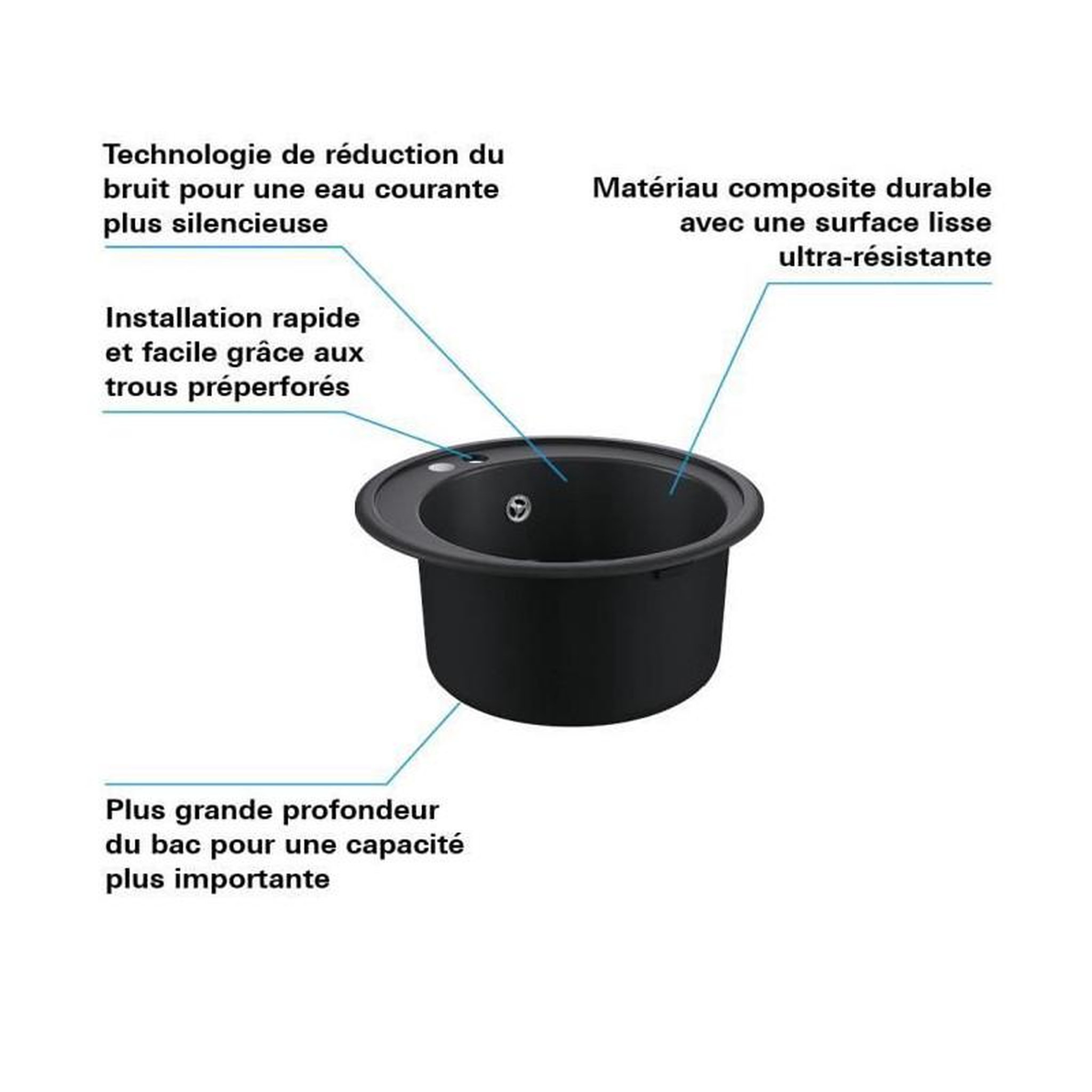 Voir la diapositive 5 : Grohe Evier composite - GROHE - K200