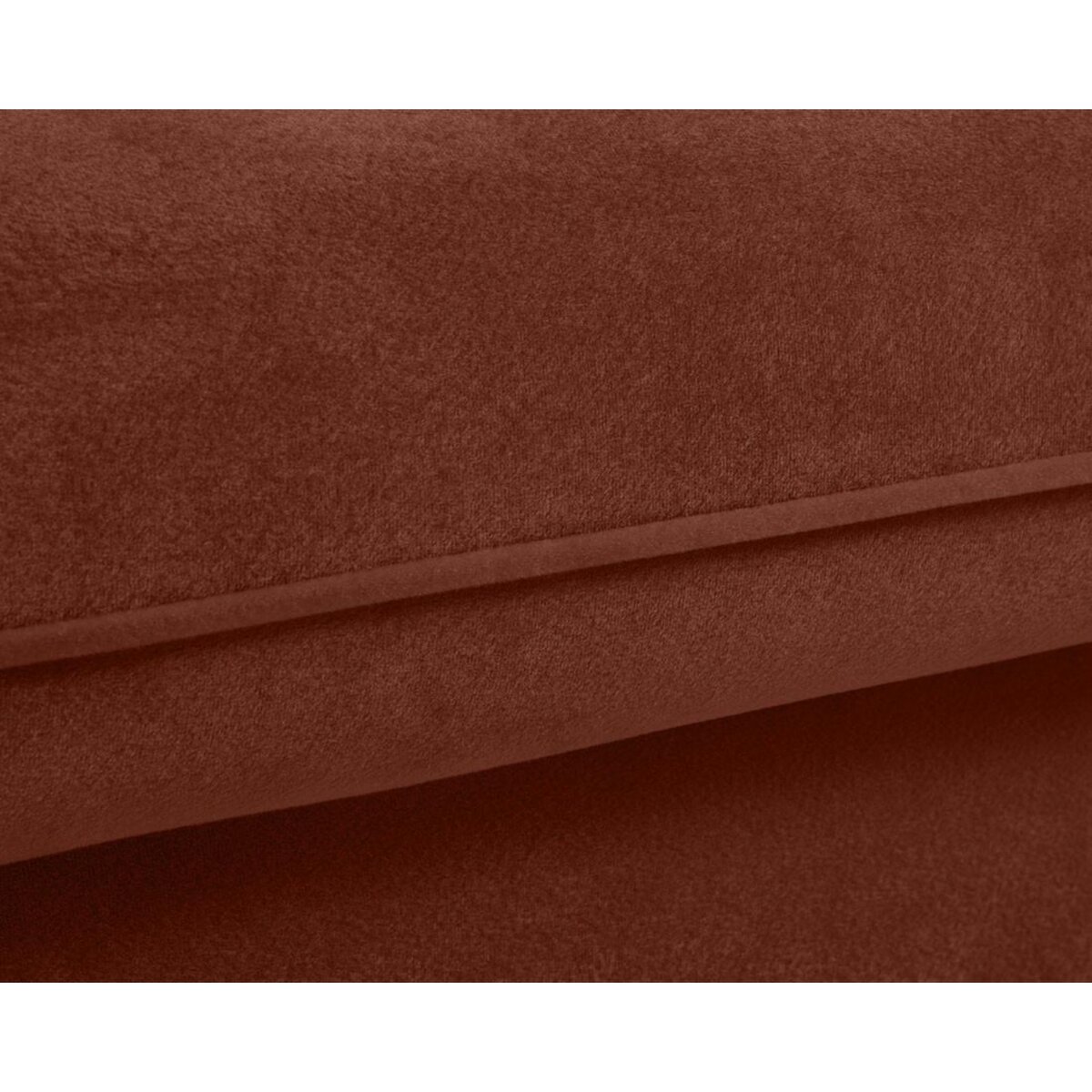 BEST MOBILIER Flamingo - canapé droit 3 places convertible en velours