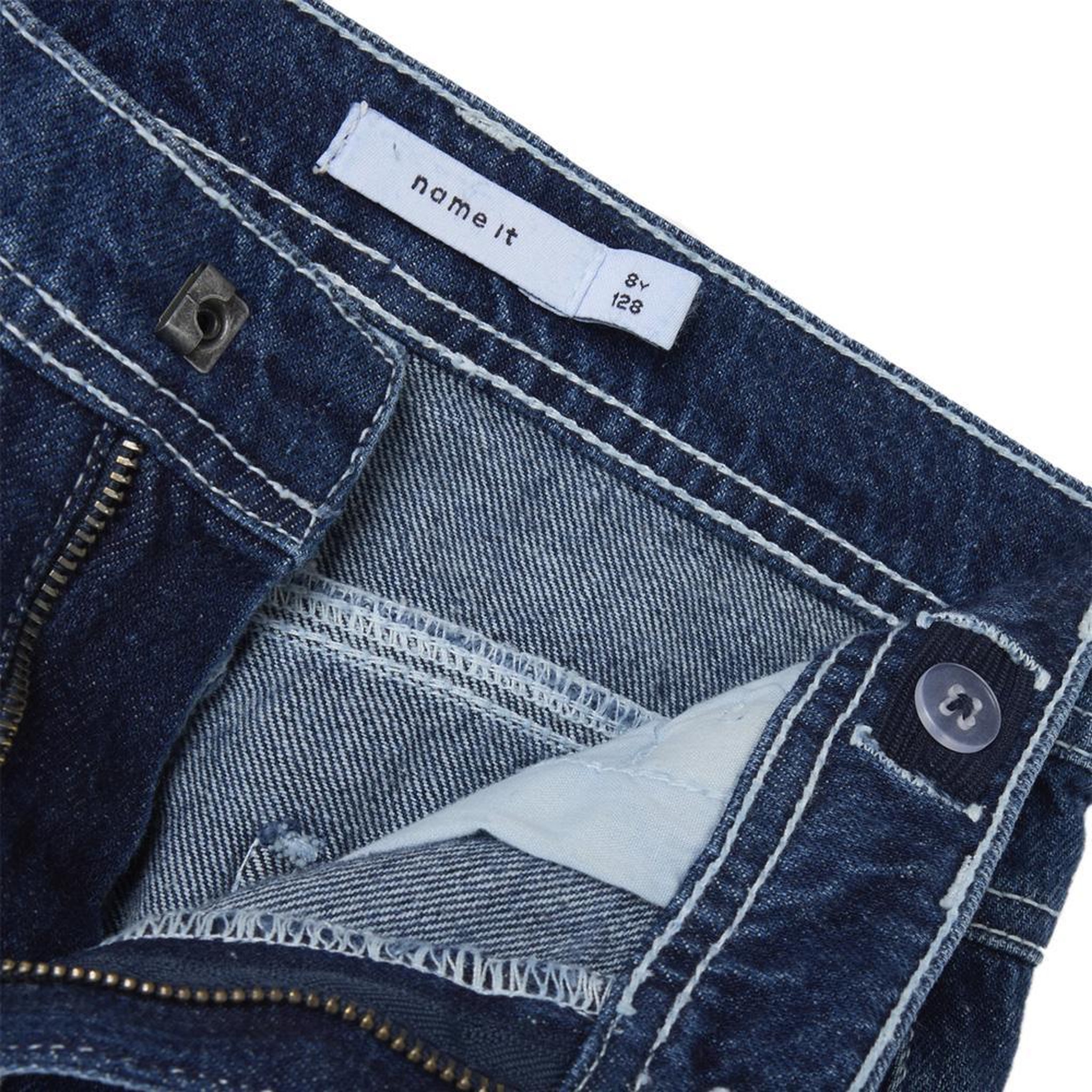 Voir la diapositive 3 : NAME IT Jean Regular Bleu Foncé Fille Name it Straight 5950