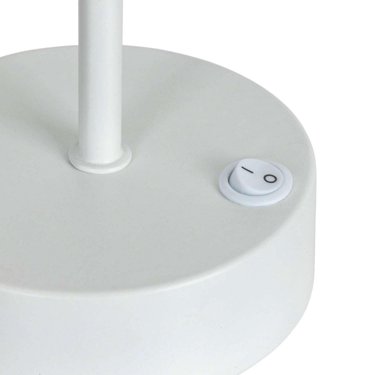 ATMOSPHERA Lampe champignon ETOILES - H. 26 - Blanc