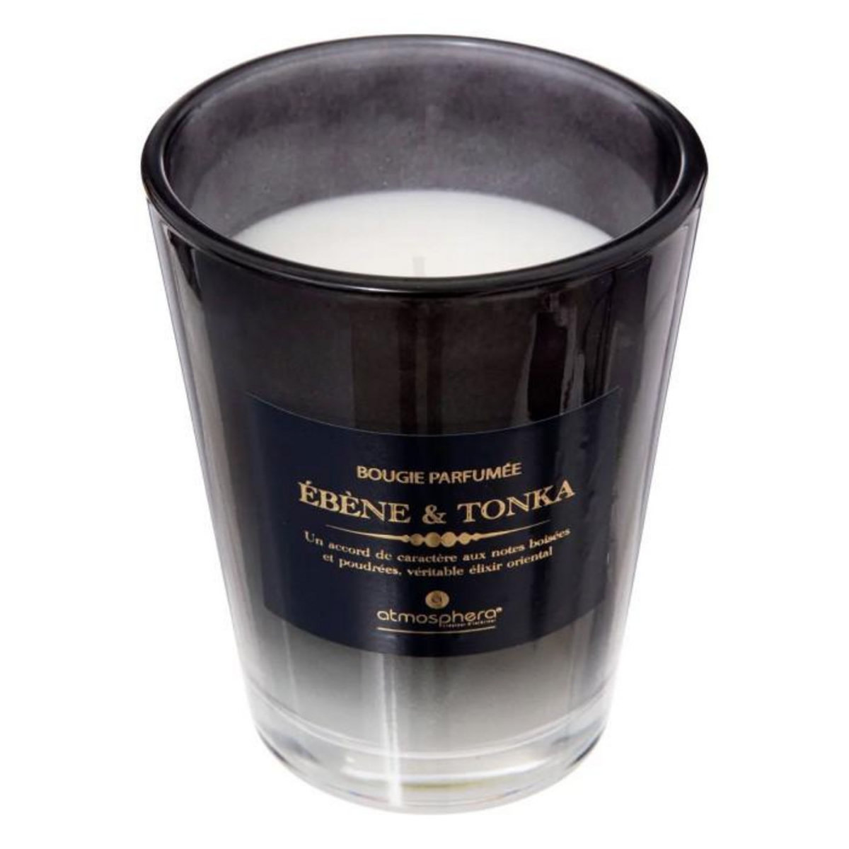 ATMOSPHERA Bougie Parfumée  Alma  270g Ébène & Tonka