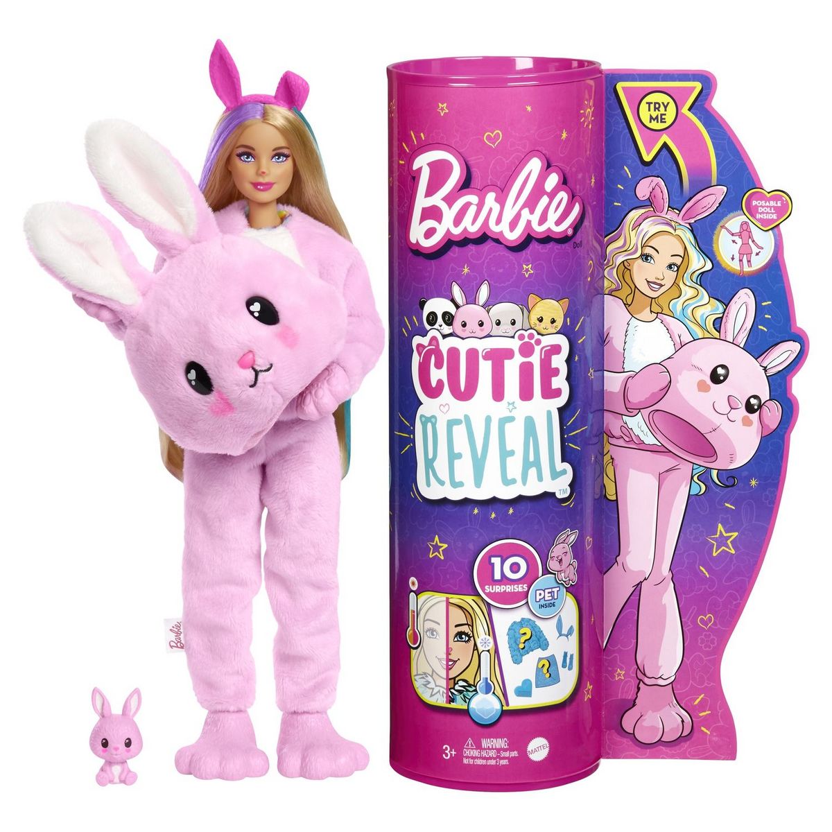 BARBIE Barbie Cutie Reveal - Lapin