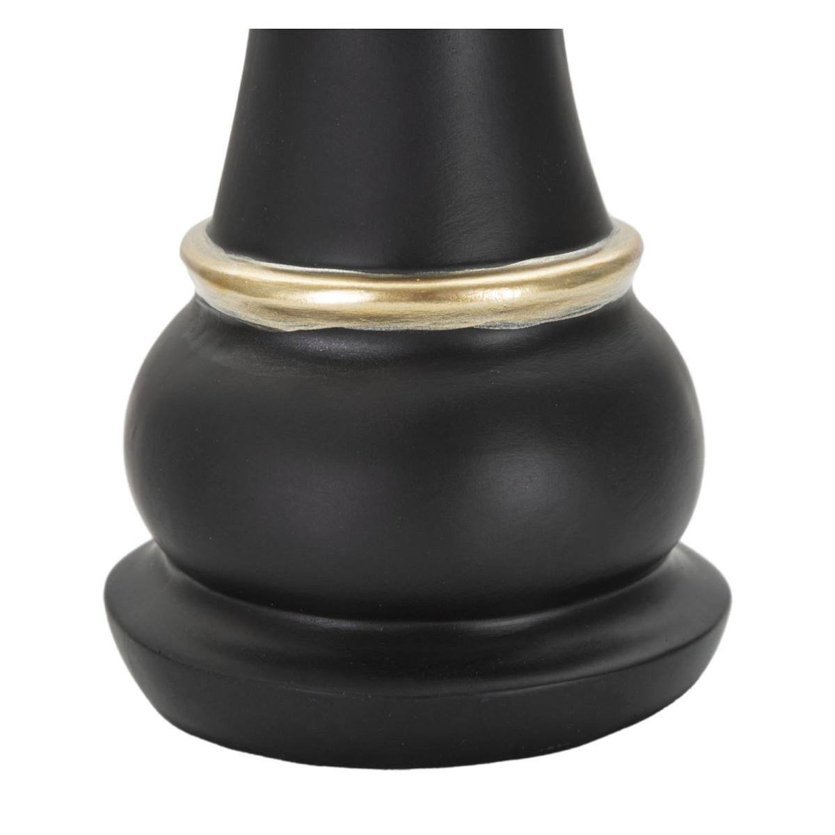 Paris Prix Pièce d'Échec en Résine  Renne  25cm Noir