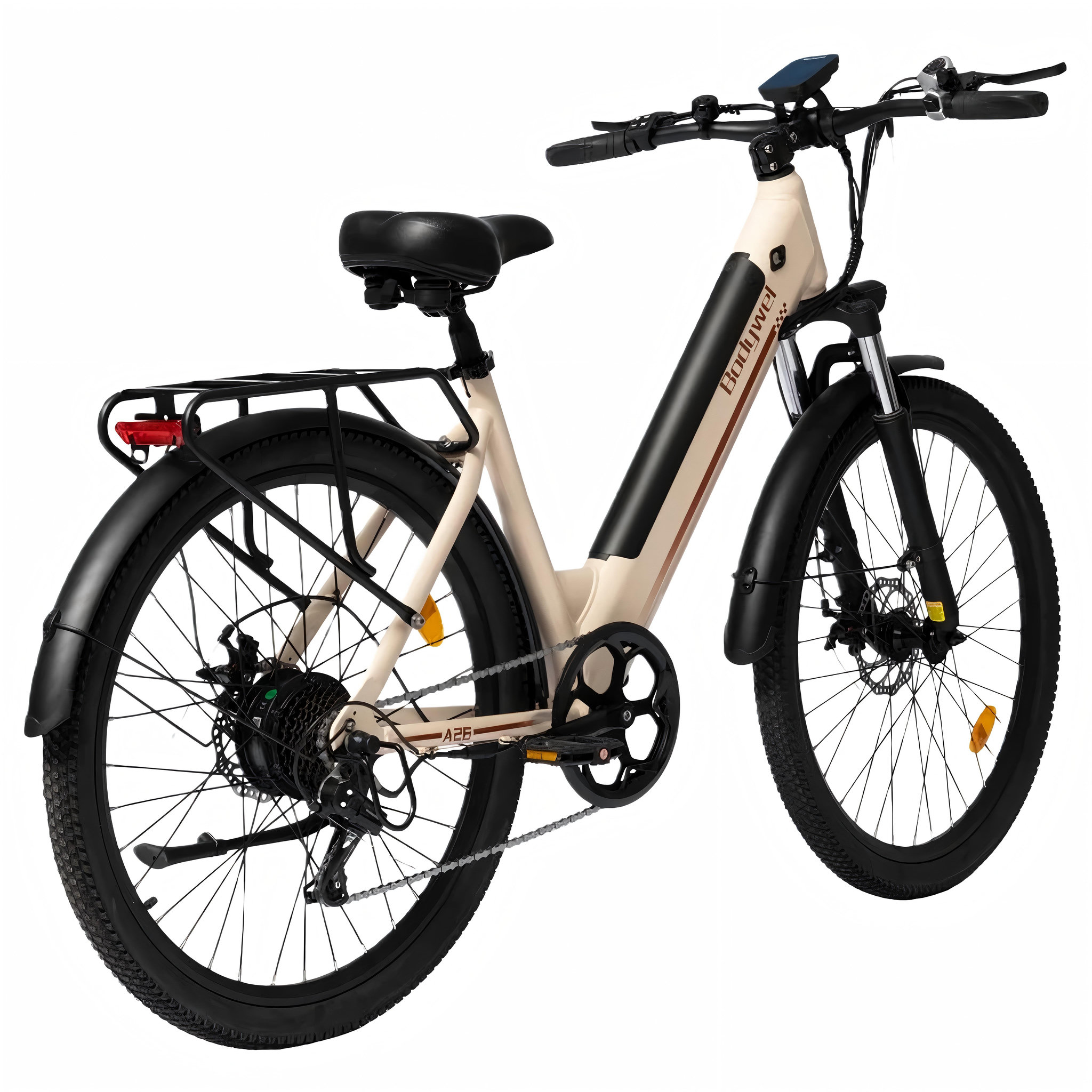 Voir la diapositive 4 : BODYWEL Vélo électrique bodywel a26 26  pour la ville