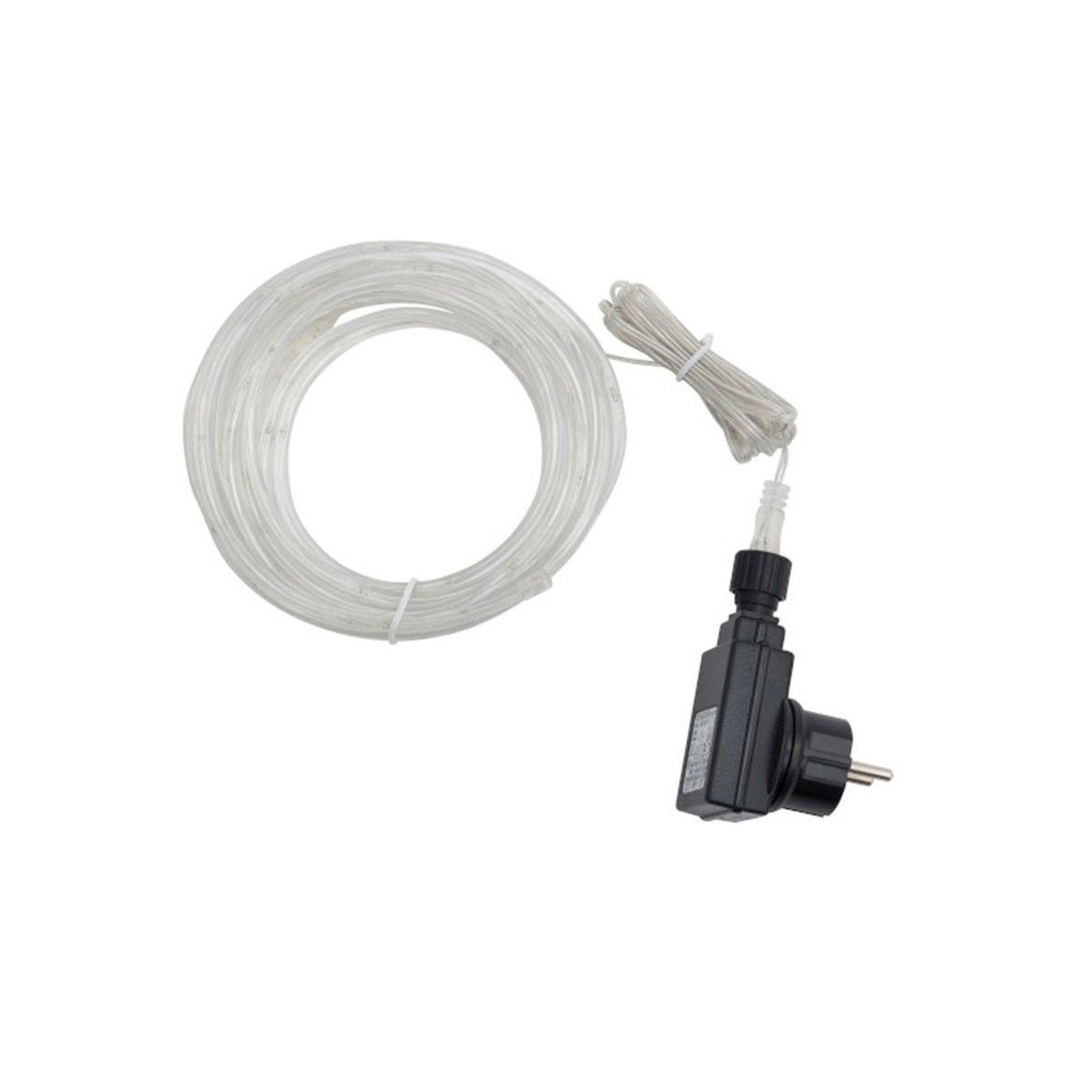 Voir la diapositive 4 : J-LINE Guirlande lumineuse déco  garla  15cm blanc