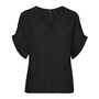 Voir la diapositive 2 : Vero Moda T-Shirt Noir Femme Vero Moda Mathilda