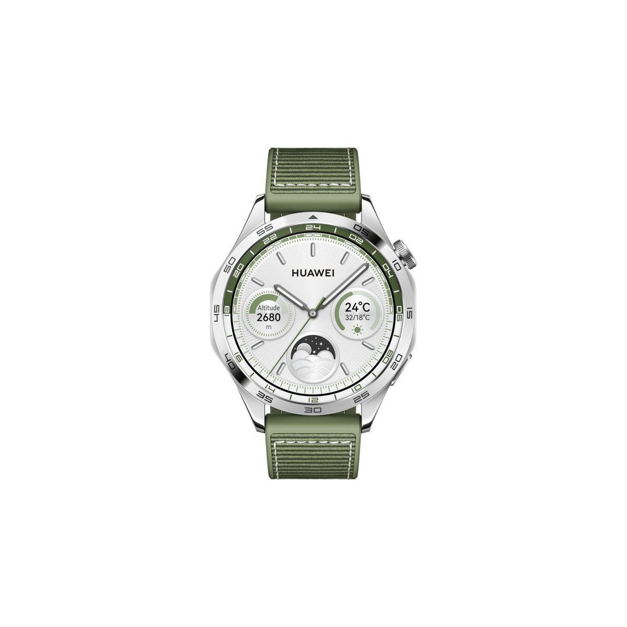 Voir la diapositive 3 : HUAWEI Montre connectée Watch GT 4 Vert 46mm