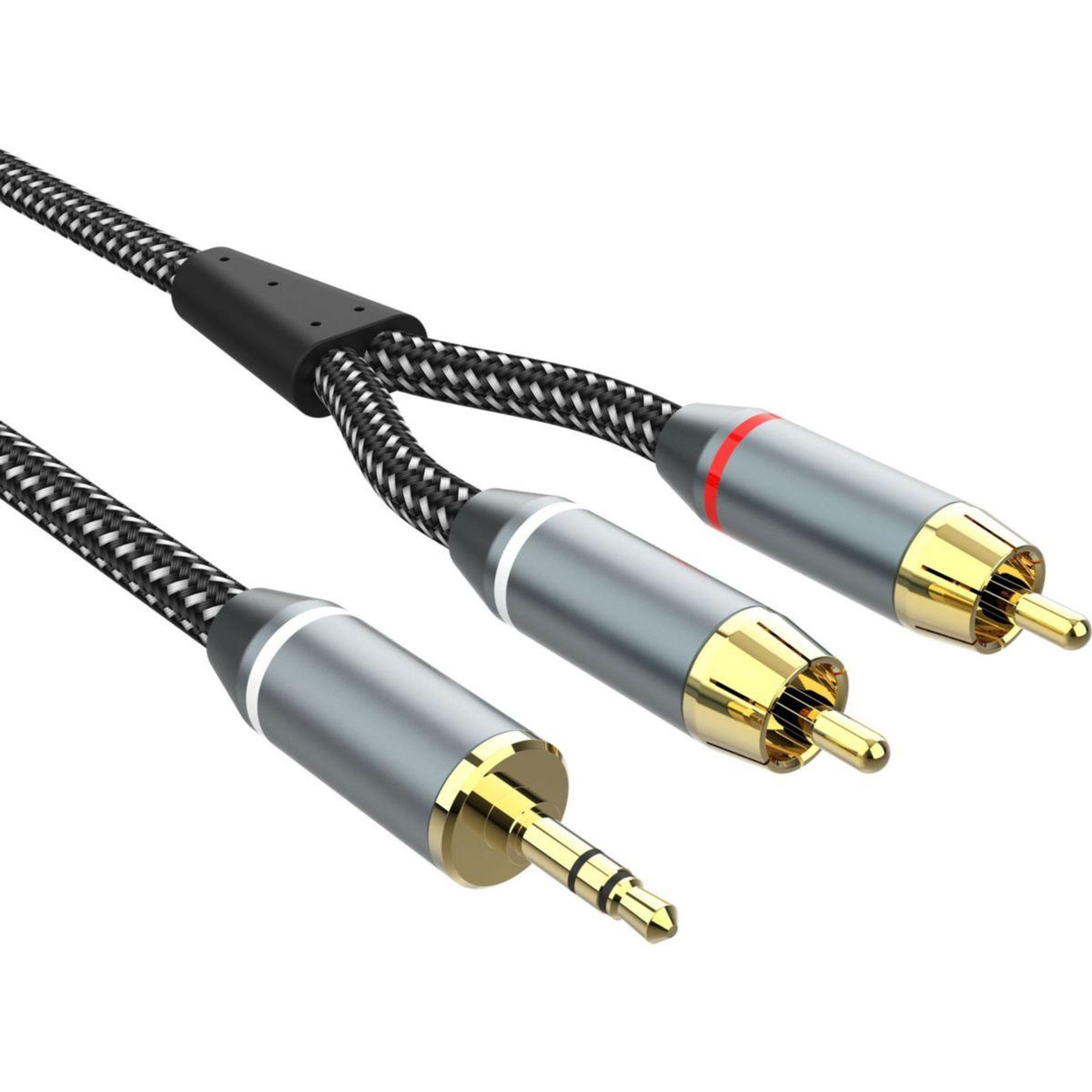 Voir la diapositive 2 : ADEQWAT Câble Jack/RCA Jack/RCA 1.50M