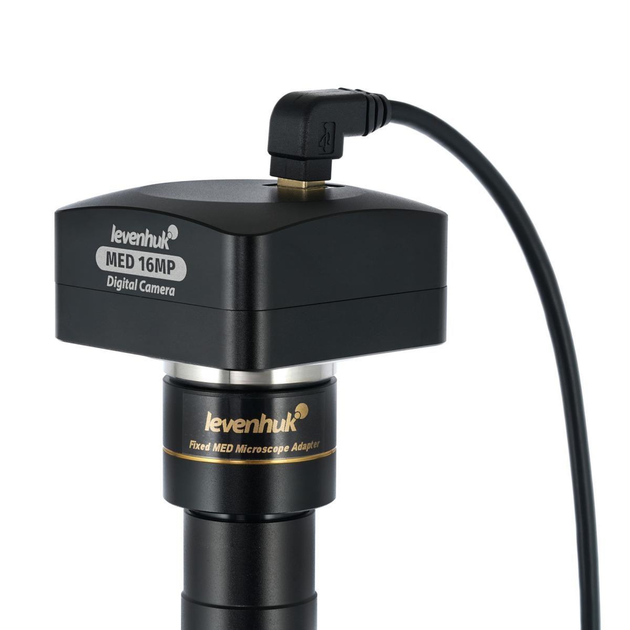 Voir la diapositive 3 : LEVENHUK Microscope trinoculaire numérique  med d40t